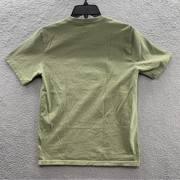 Converse Women All Star Army Green Truck Kayak Logo Graphic T-Shirt Tee Size XS - Picture 5 of 13